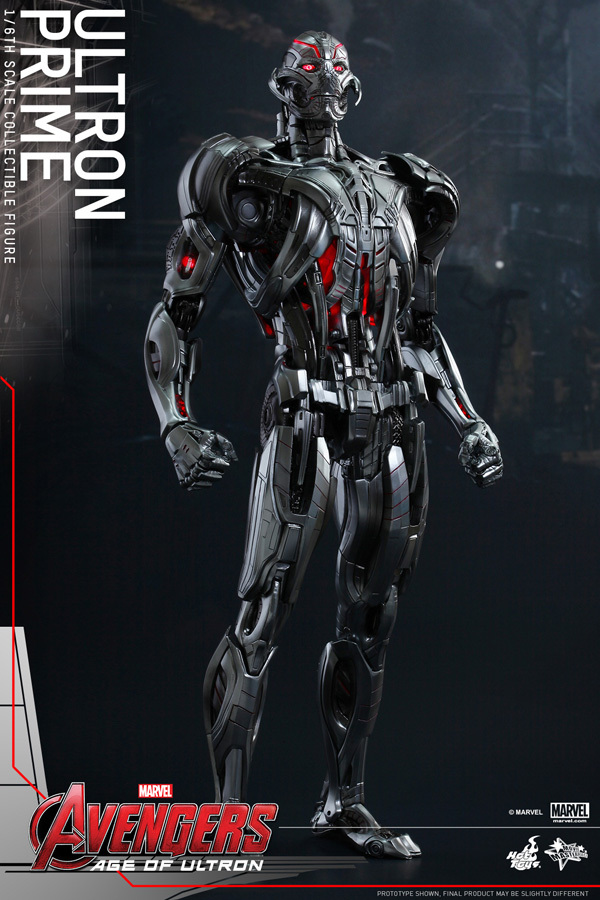 アベンジャーズ エイジ・オブ・ウルトロン 1/6 ウルトロン・プライム MMS284 ホットトイズ ムービー・マスターピース 新品 未開封_画像3