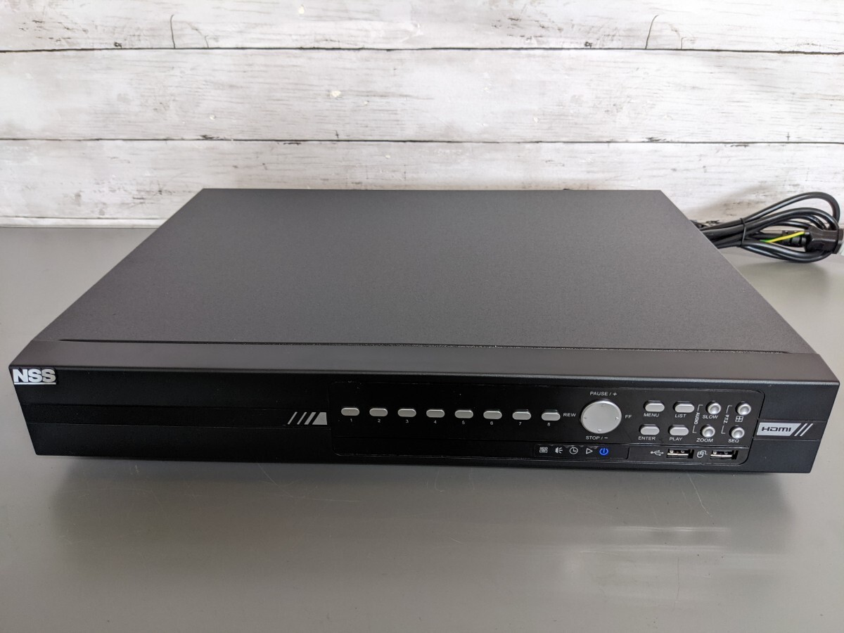 8643★ 未使用品 NSS ネットワークビデオレコーダー NVT208 2TB 8chスタンドアローンTVI DVR 現状品の画像2