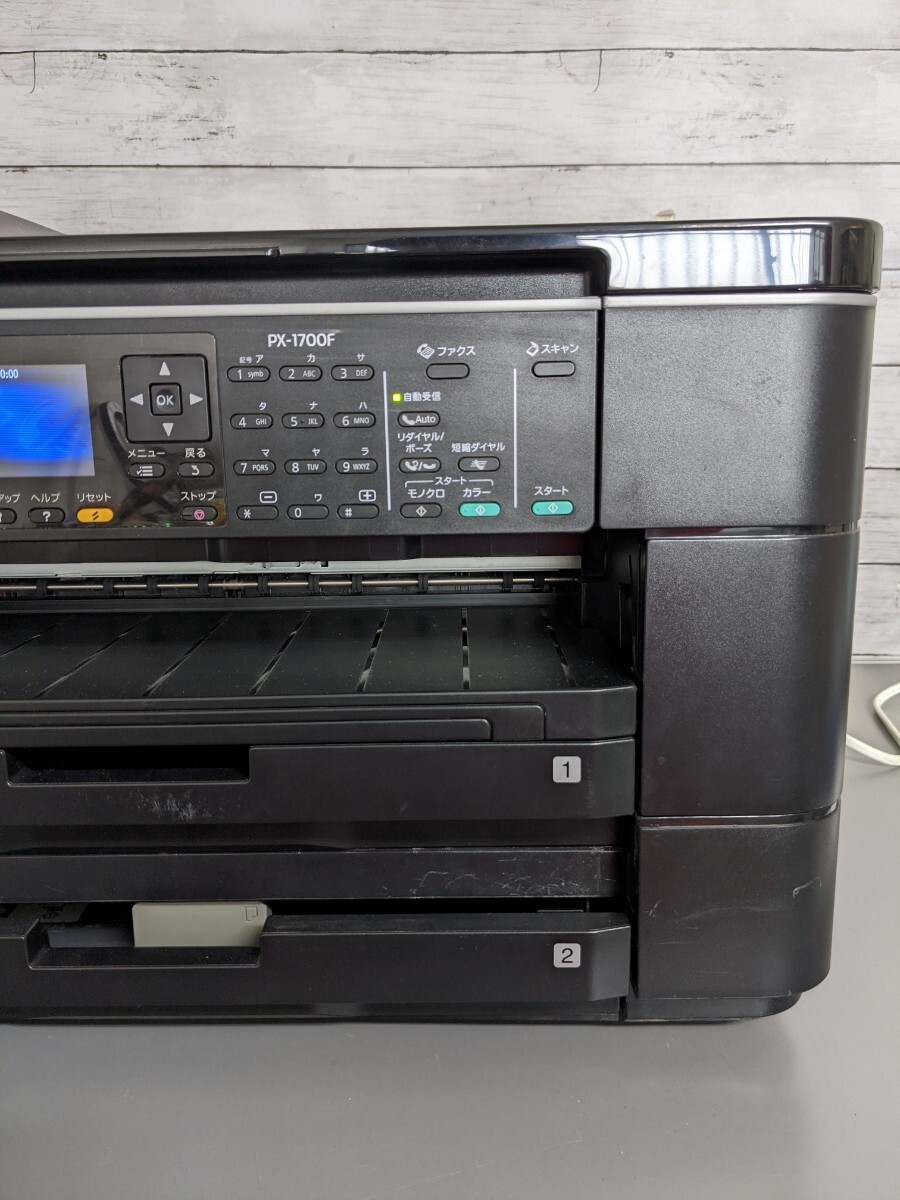 8634★ EPSON エプソン インクジェットプリンター PX-1700F ジャンク_画像3