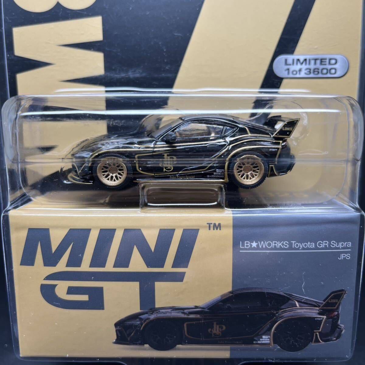 チェイス Chase LB限定ブリスター MINI GT LB★WORKS Toyota GR Supra JPS LBWK リバティーウォーク スープラ MINIGT MGT00325-MJCの画像2