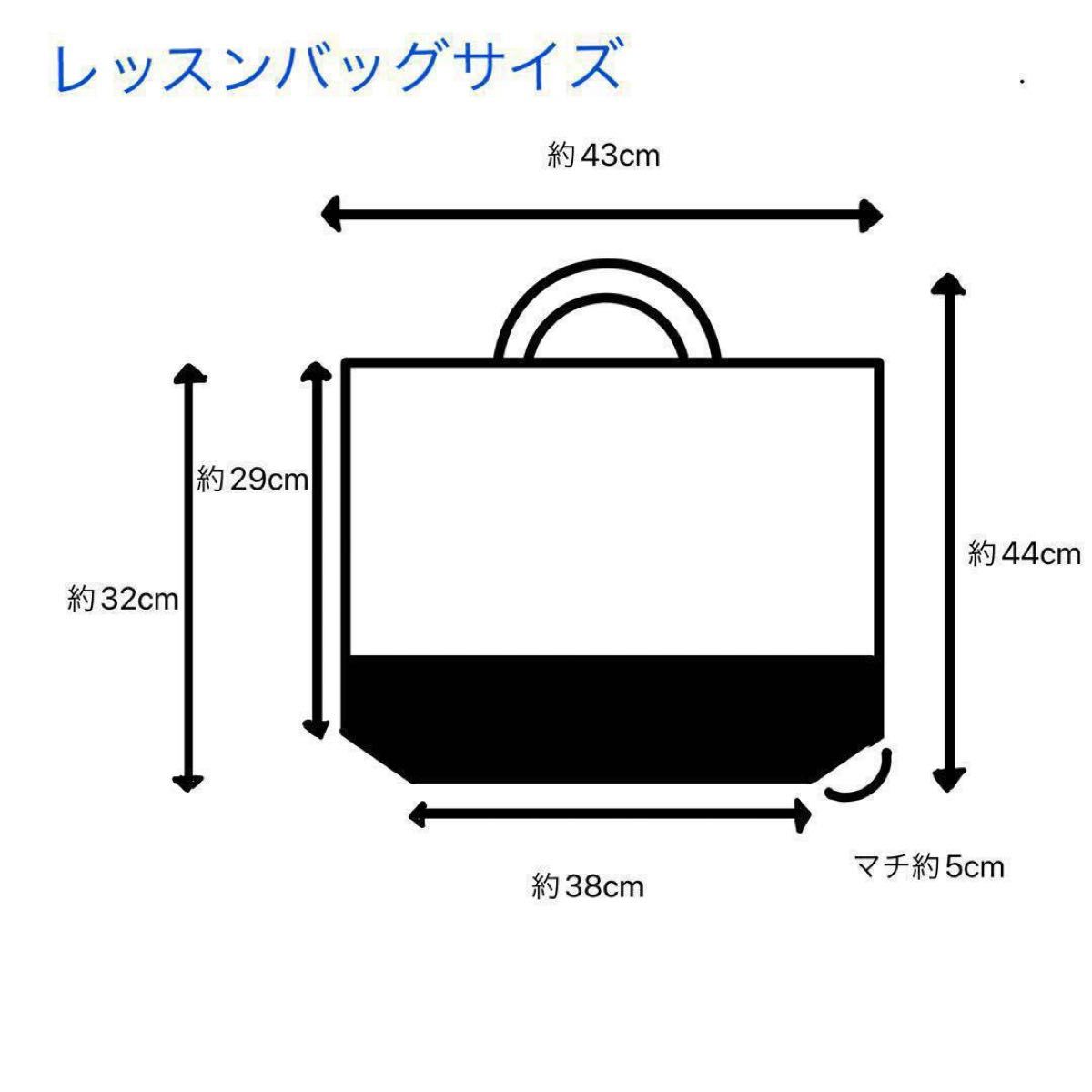 レッスンバッグ 上履き入れ お着替え袋 ハンドメイド