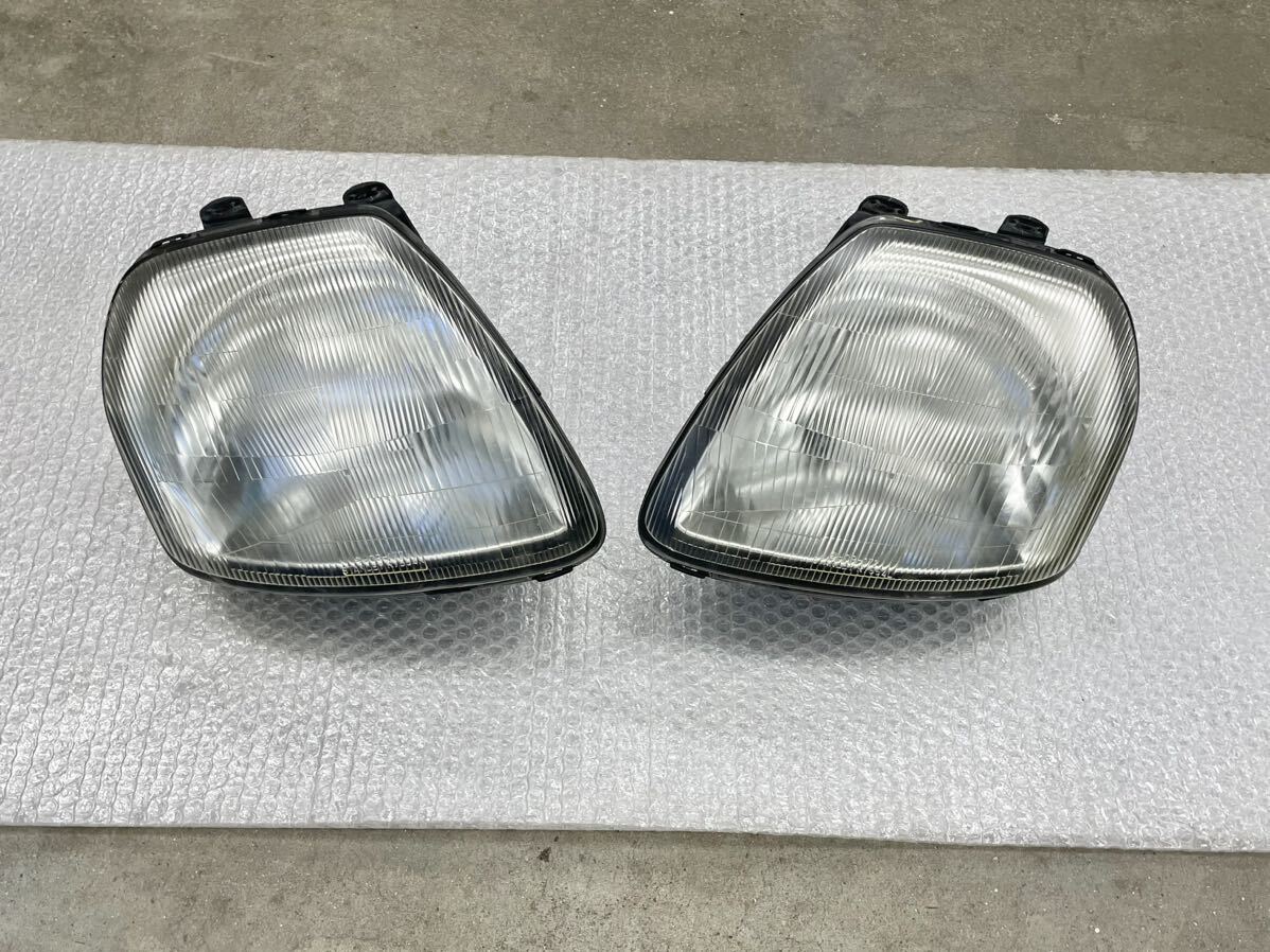 [ postage included ] Mitsubishi H42A H42V H47V Minica original head light left right set STANLEY R7554