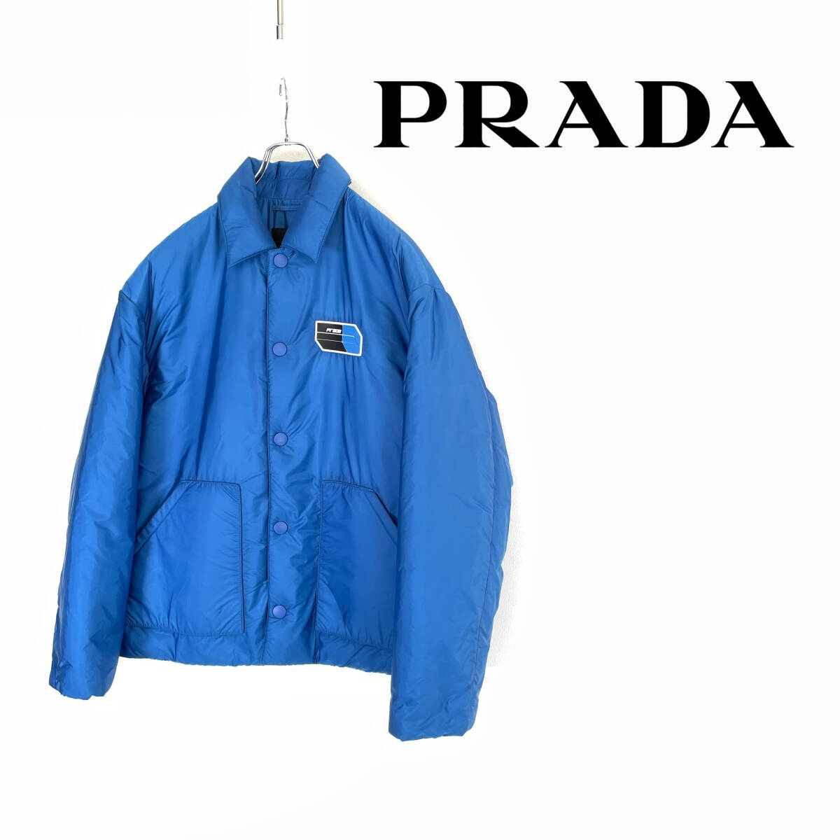 2018AW PRADA padded jacket SGN901 プラダ 中綿 ブルゾン ジャケット size M 0217715_画像1