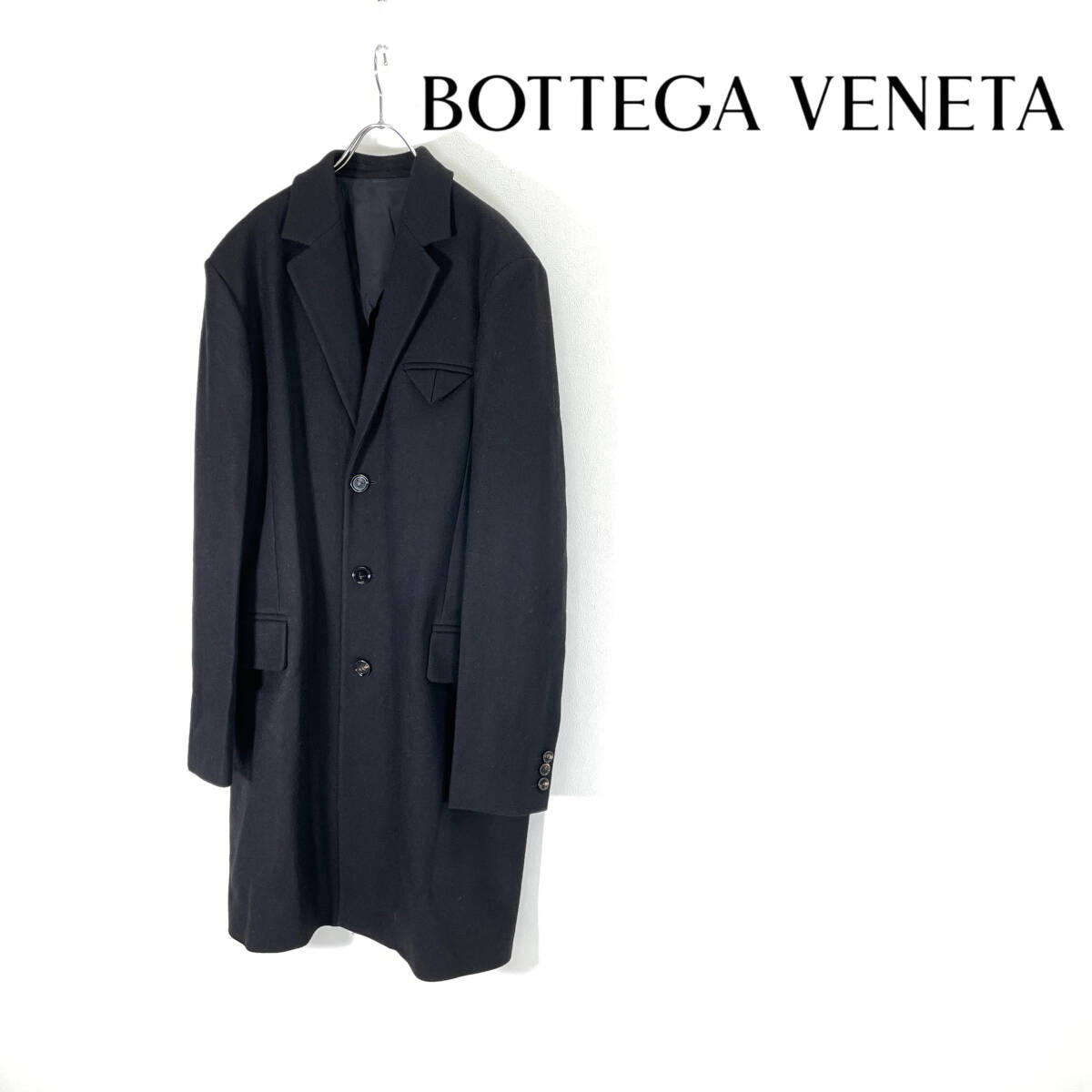 2020W BOTTEGA VENETA ボッテガヴェネタ チェスターコート size 54 0326396_画像1