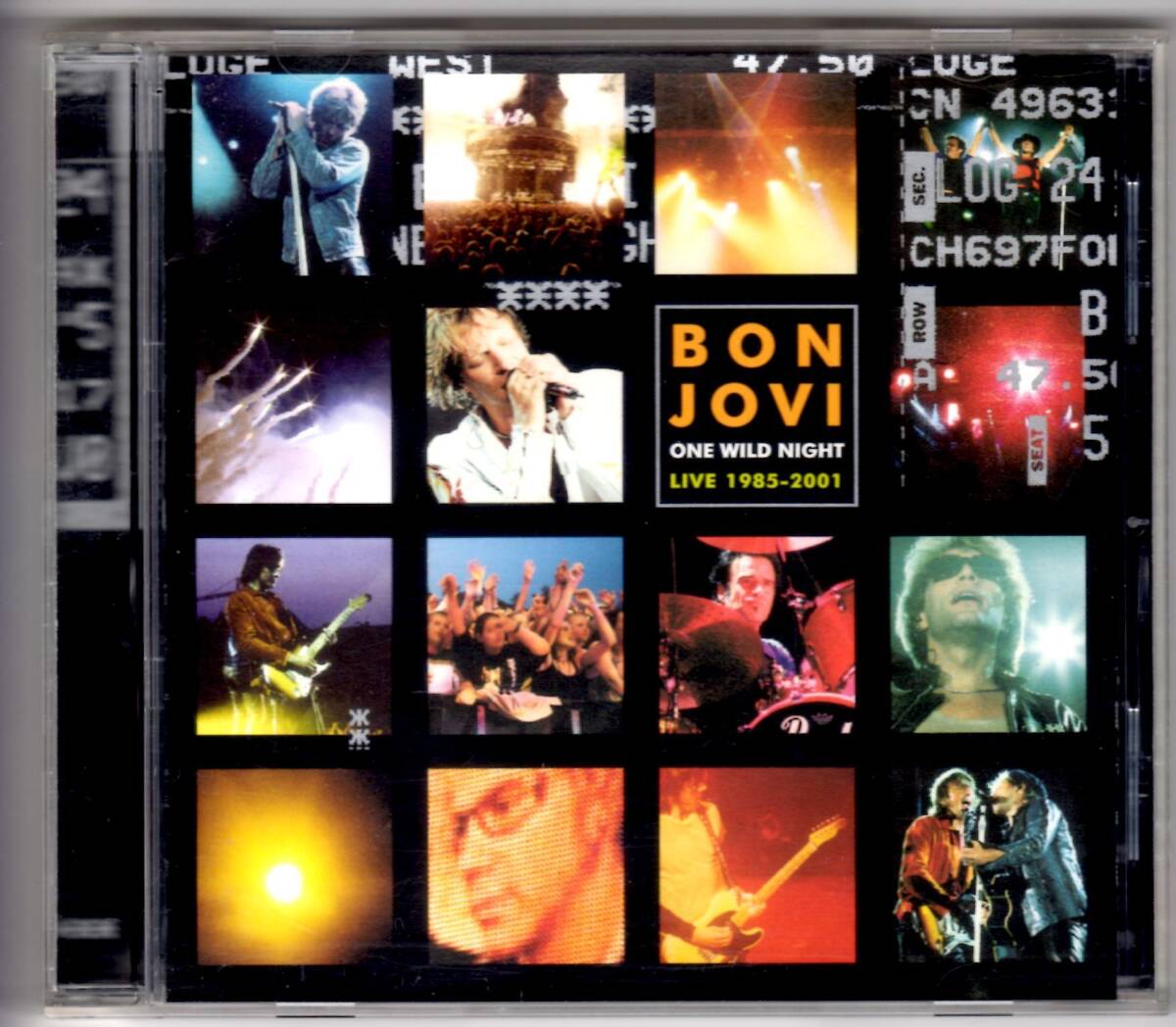 Used CD 輸入盤 ボン・ジョヴィ Bon Jovi『ワン・ワイルド・ナイト』- One Wild Night Live 1985-2001(2001年) 全15曲アメリカ盤