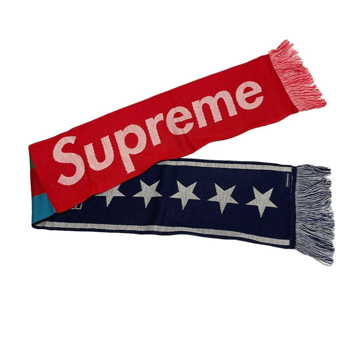 【新品】09aw Supreme × uniform experiment SOPH. 10周年記念 Supporter Muffler サポーター マフラー UE シュプリーム ソフ 正規品_画像2