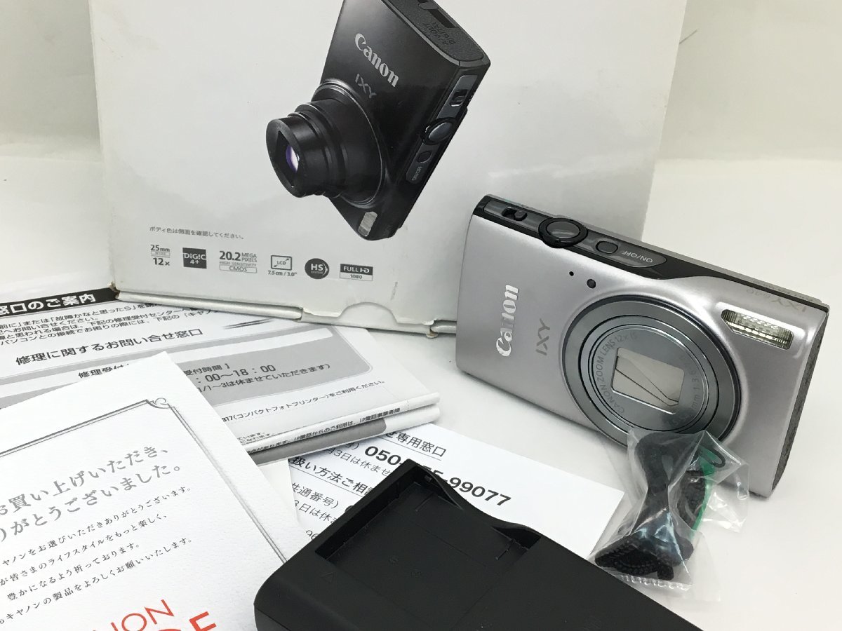 CANON IXY 640 コンパクト デジタルカメラ 付属品付き 簡易動作確認済み 中古【UW030026】_画像1