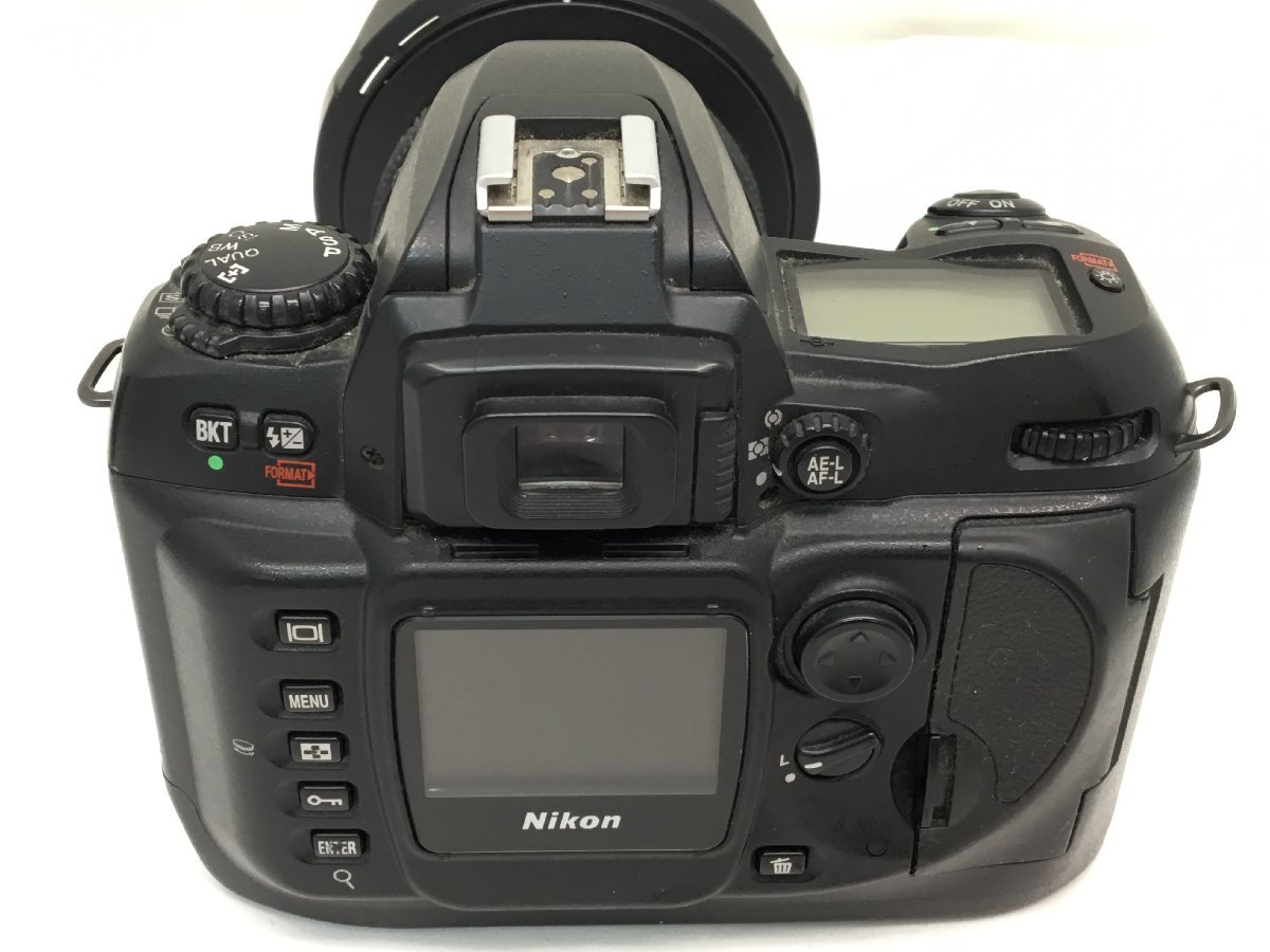 Nikon D100 / TAMRON AF 19-35mm 1:3.5-4.5 デジタル一眼レフカメラ 付属品付き ジャンク 中古【UW030011】_画像4