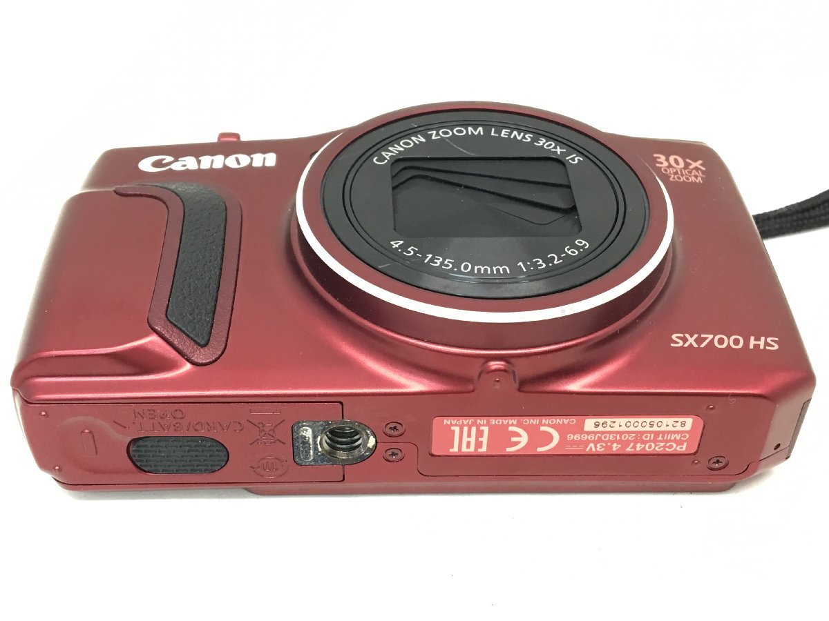 Canon PowerShot SX700 HS / ZOOM LENS 30X IS 4.5-135.0mm 1:3.2-6.9 コンパクト デジタルカメラ ジャンク 中古【UW030148】_画像4