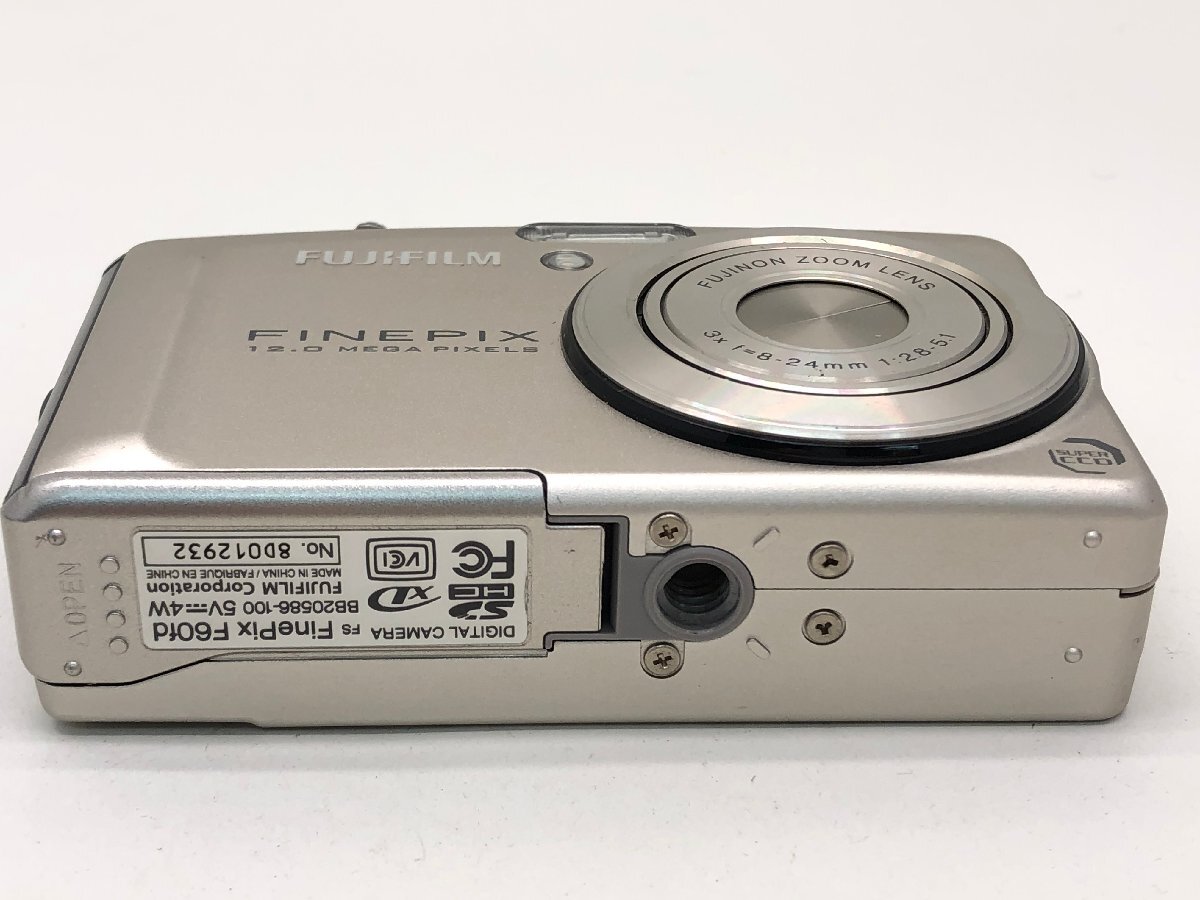 FUJIFILM FINEPIX F60 fd コンパクト デジタルカメラ 付属品付き ジャンク 中古【UW030343】_画像5