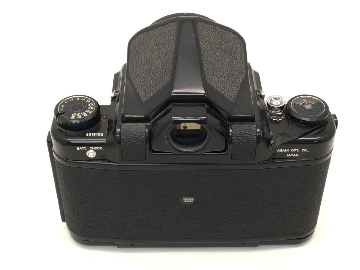 ASAHI PENTAX 6×7 / Super-Multi-Coated TAKUMAR/6×7 1:4.5/75 前期 中判カメラ ジャンク 中古【UW030306】_画像6