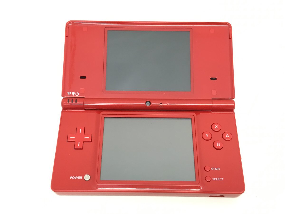 任天堂 NINTENDO DS i TWL-001 レッド 本体 通電確認 初期化済み 中古【UW030559】_画像3