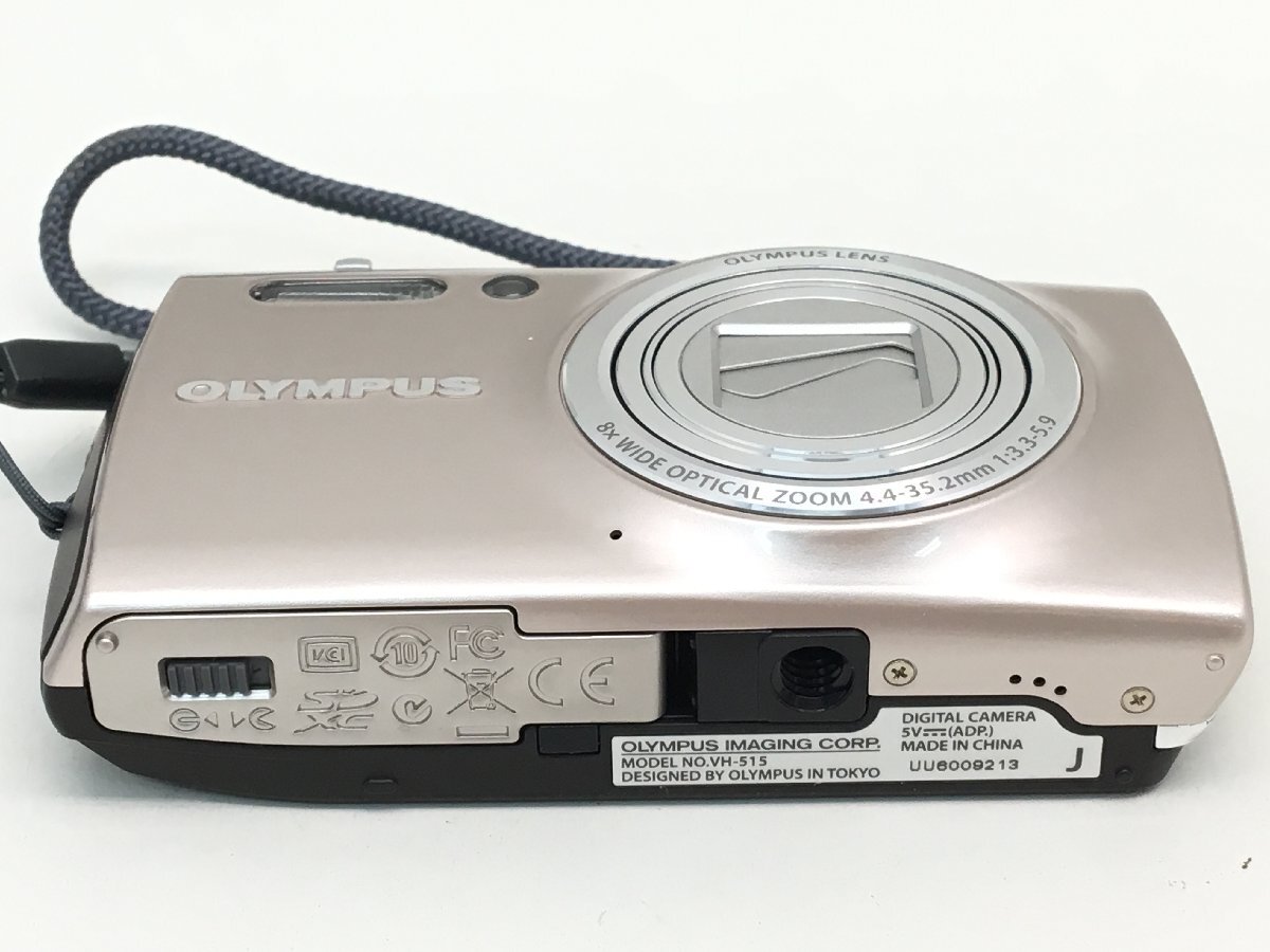 OLYMPUS STYLUS VH-515 / 8x WIDE OPTICAL ZOOM 4.4-35.2mm 1:3.3-5.9 コンパクト デジタルカメラ 箱付き ジャンク 中古【UW030564】_画像4