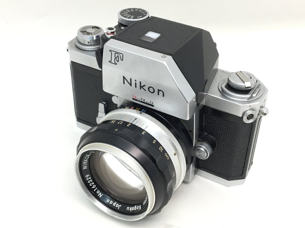 Nikon F フォトミック / NIKKOR-S Auto 1:1.4 f=58cm 一眼レフカメラ ジャンク 中古【UW030686】_画像1