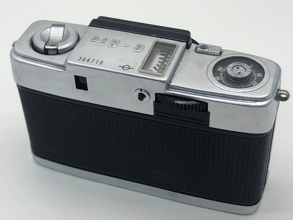 OLYMPUS-PEN D3 / F.Zuiko 1:1.7 f=32mm コンパクトカメラ ジャンク 中古【MA030059】_画像4