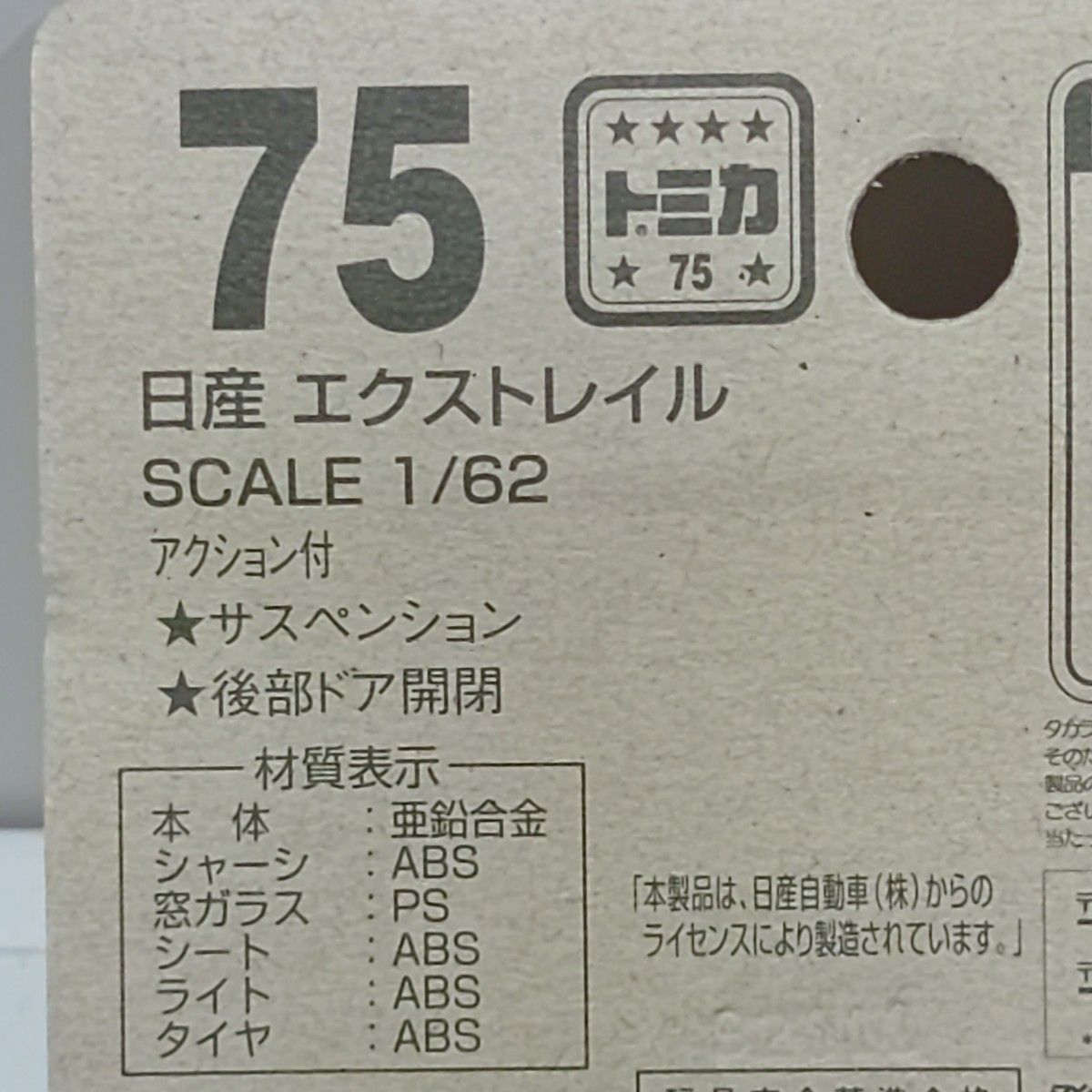 トミカ No.75 No.21 日産エクストレイル ２台セット ブリスターパック 未開封 廃盤トミカ
