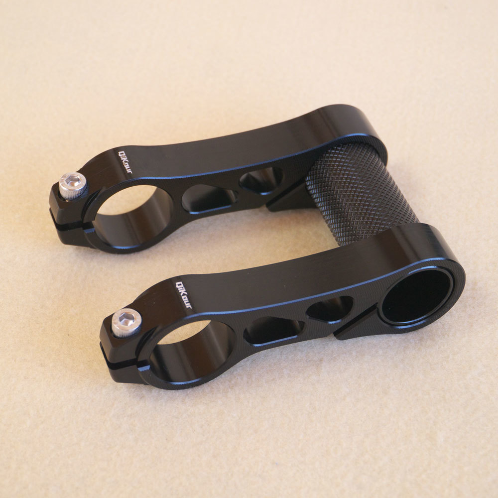 [ free shipping ] new goods Super Long version 68mm adjustable stem black steering wheel position changer 