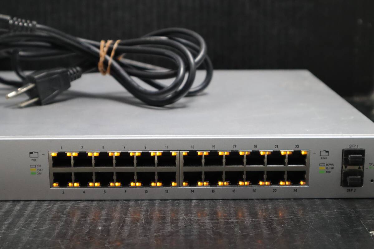 D0831 Y Ubiquiti UniFi Switch US-24-250W_画像4