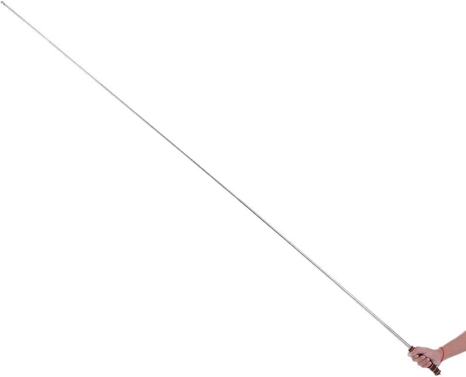 2.5m 伸縮旗ポール 屋外フラッグポール ステンレス鋼 教師の教育ポインター ツアーガイド バナー用の画像4