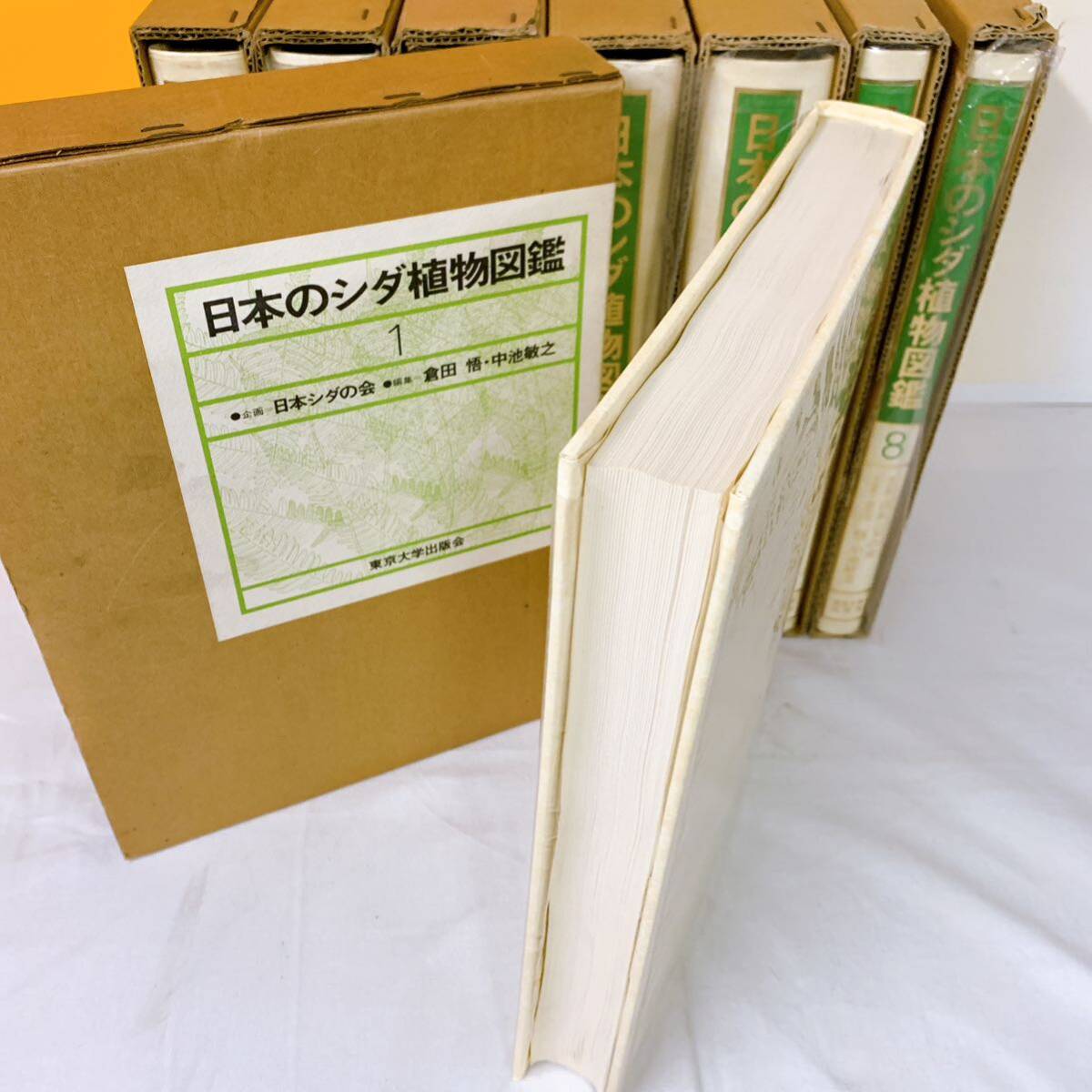 B-T3/7 日本のシダ植物図鑑 全８巻 東京大学出版会 初版の画像3
