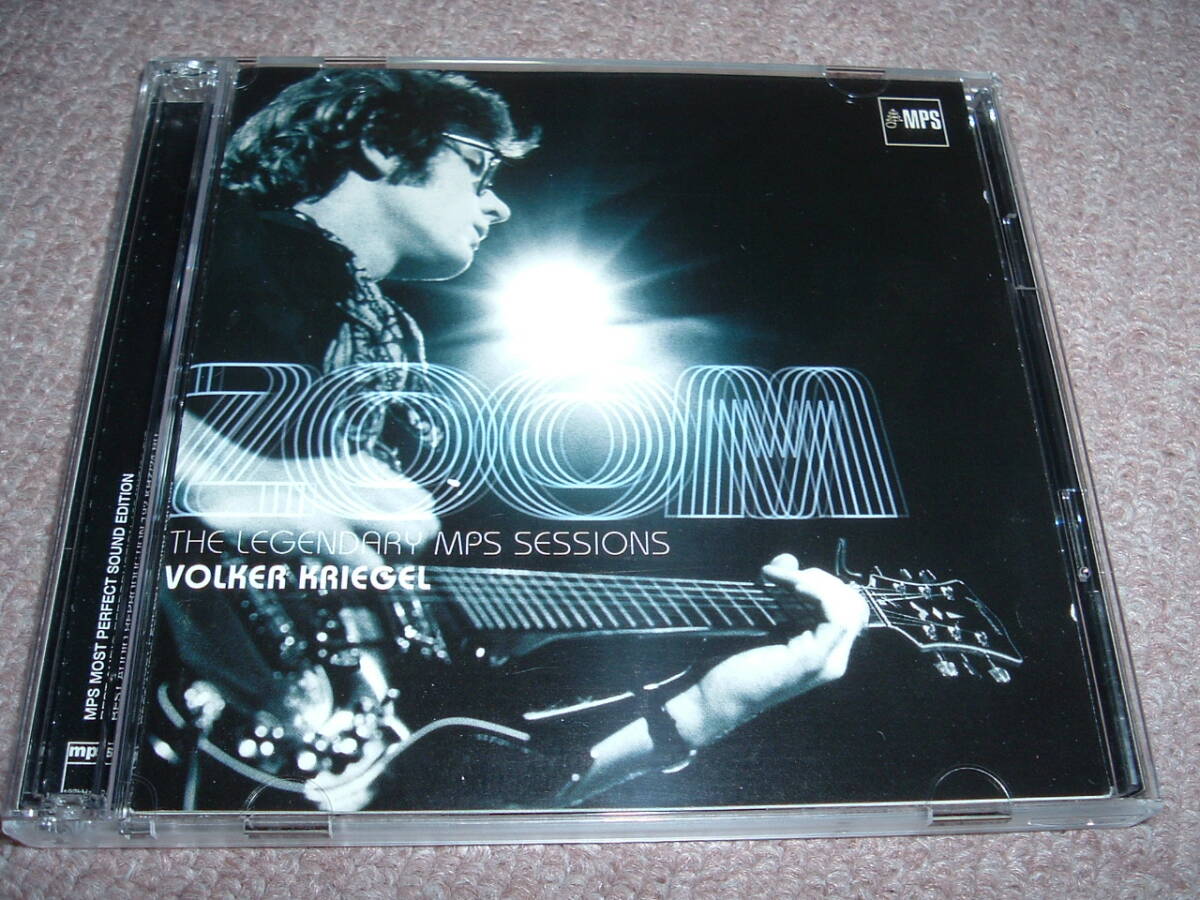 【ジャズロック】Volker Kriegel / Zoom 2CD 貴重なMPS時代の2枚組ベスト！美品！_画像1