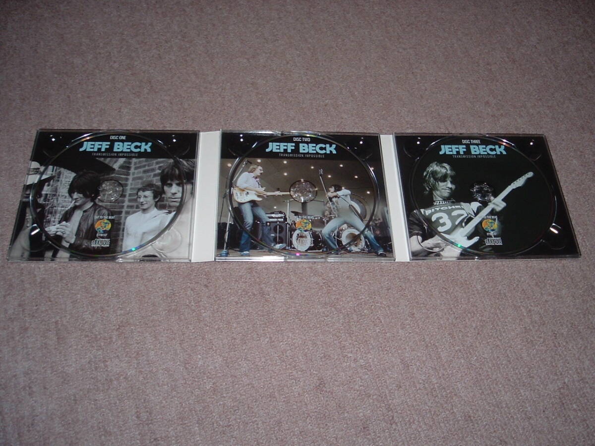 【廃盤希少】ジェフ・ベック Jeff Beck / Transmission Impossible (3CD) 貴重なライブ音源3枚組！の画像3