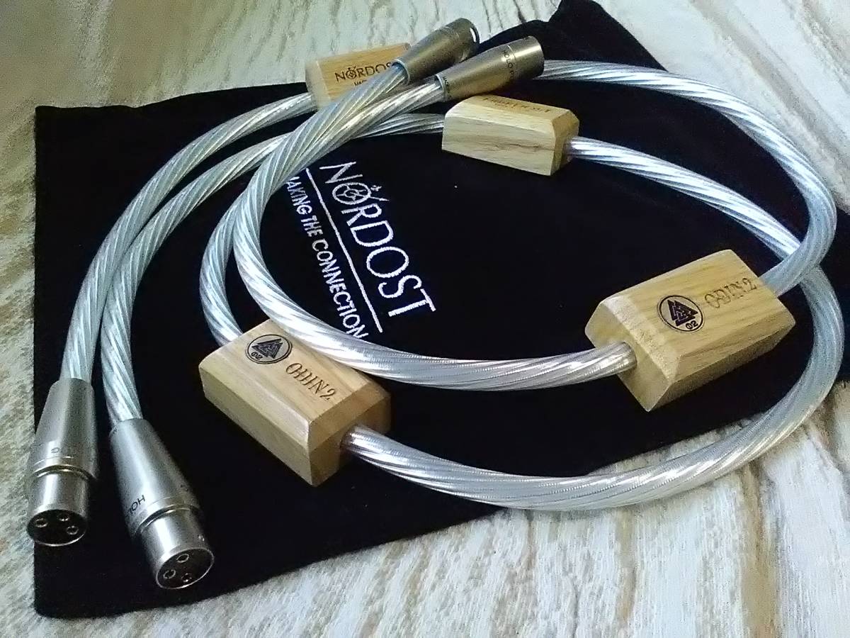 『送料無料X-06』NORDOST ODIN2 インターコネクト XLRケーブル1.0mペアの画像1