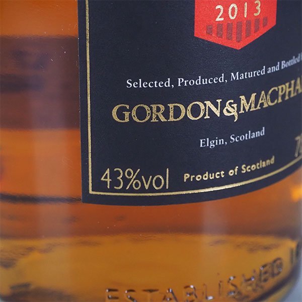 ★スペイモルト フロム マッカラン 1991-2013 ゴードン&マクファイル ＊箱付 700ml 43％ SPEYMALT from MACALLAN G&M C170408_画像9