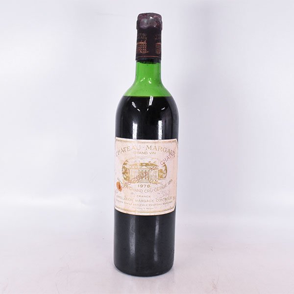 ★シャトー マルゴー プルミエ グラン クリュ クラッセ 1978年 赤 ※ 750ml ★五大シャトー CHATEAU MARGAUX C100405_画像2