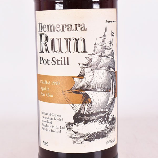 ★ポート エレン 1990 デメララ ラム 700ml 46% ガイアナ ラム Demerara Rum C240032_画像2