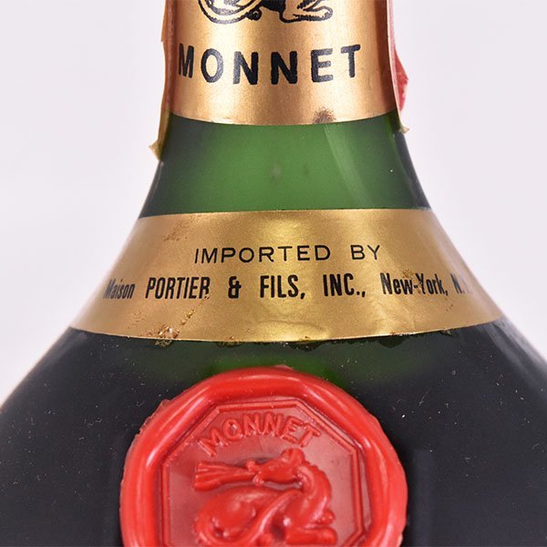 ★モネ アニバーサリー ＊箱付 750ml 40% コニャック J.G.MONNET Anniversaire C170244_画像4