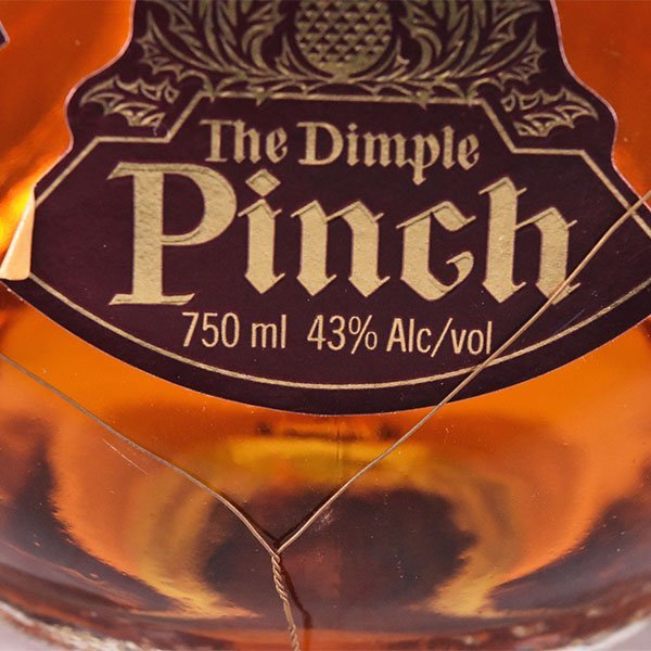 1円～★ザ ディンプル ピンチ 15年 ファイン オリジナル デラックス 750ml 43% スコッチ THE DIMPLE PINCH C170482_画像7