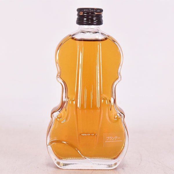 大阪府内発送限定★ミニチュア★サントリー VSOP バイオリン型 ＊弓 箱付 70ml 40% ブランデー SUNTORY C240755_画像2