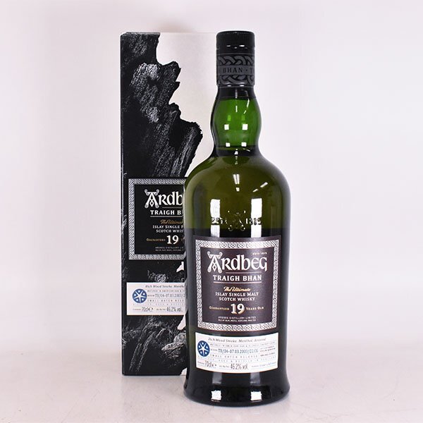 1円～★アードベッグ トリーバン 19年 バッチ4 ＊箱付 700ml 46.2% アイラ ARDBEG TRAIGH BHAN C240241_画像1