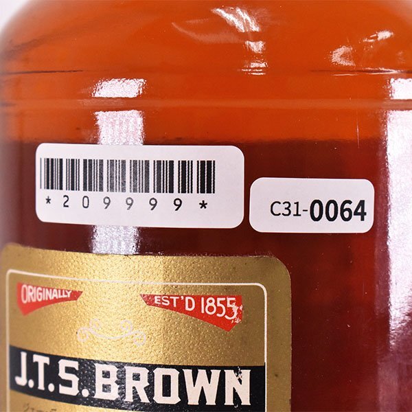 ★JTS ブラウン 6年 750ml 43% バーボン J.T.S. BROWN C310064_画像10