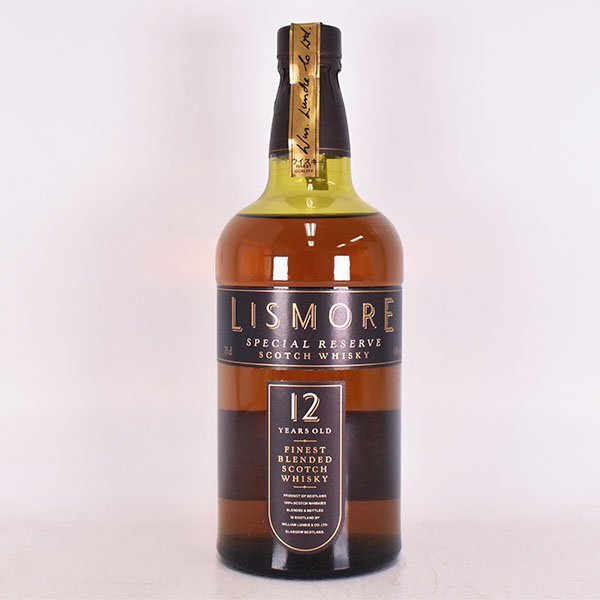 ★リズモア 12年 スペシャル リザーブ ＊箱付 ※ 750ml 43% スコッチウイスキー LISMORE C310143の画像2