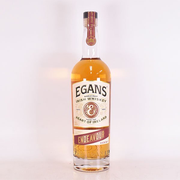 *i- gun z Ende va-* box attaching 700ml 46% Irish whisky EGANS C310049