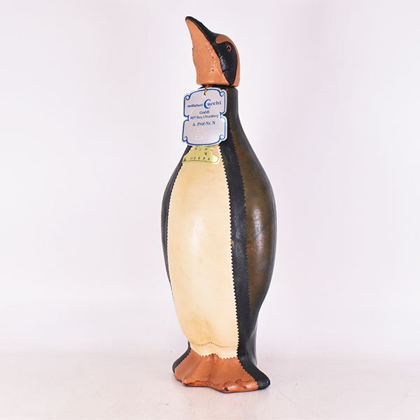 ★ミッレフィオーリ クッチ マジェスタ VSOP ペンギン型 陶器ボトル ★特級 700ml/1,552g 38% イタリア Millefiori Cucchi C310480の画像1