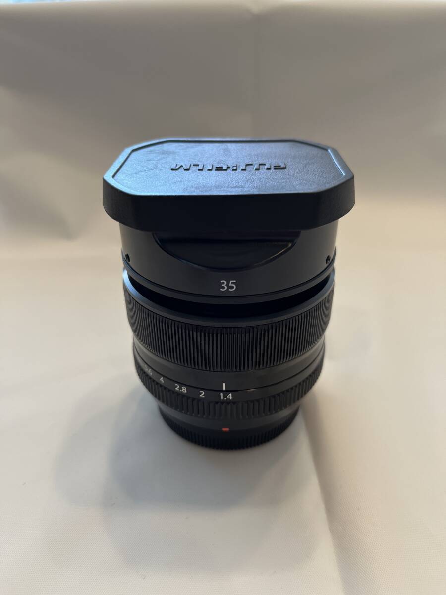 【中古】富士フイルム フジノンレンズ XF35mm F1.4R ＋ ニコンNCフィルタの画像2