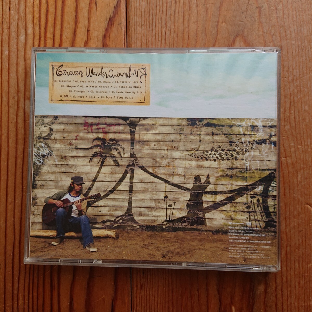 【CD+DVD】CARAVAN／WANDER AROUND［心地良いアコギサウンドと叙情的なトラック、美しく切ないメロディと歌声。Caravanのメジャー1st］_画像3