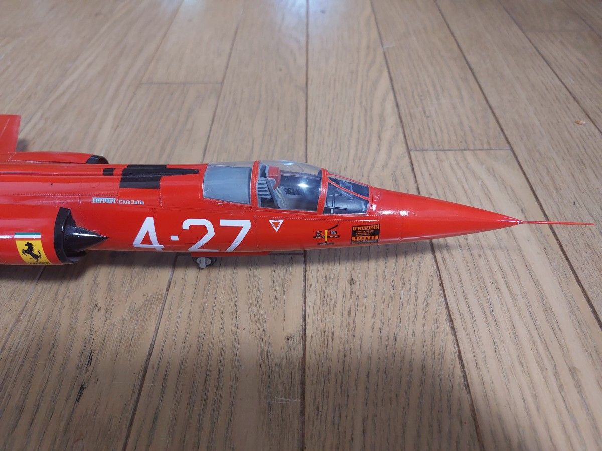 レベル1/32 フェラーリ F‐104Gスターファイター 完成品|Yahoo レベル1/32 フェラーリ F‐104Gスターファイター 完成品|Yahoo