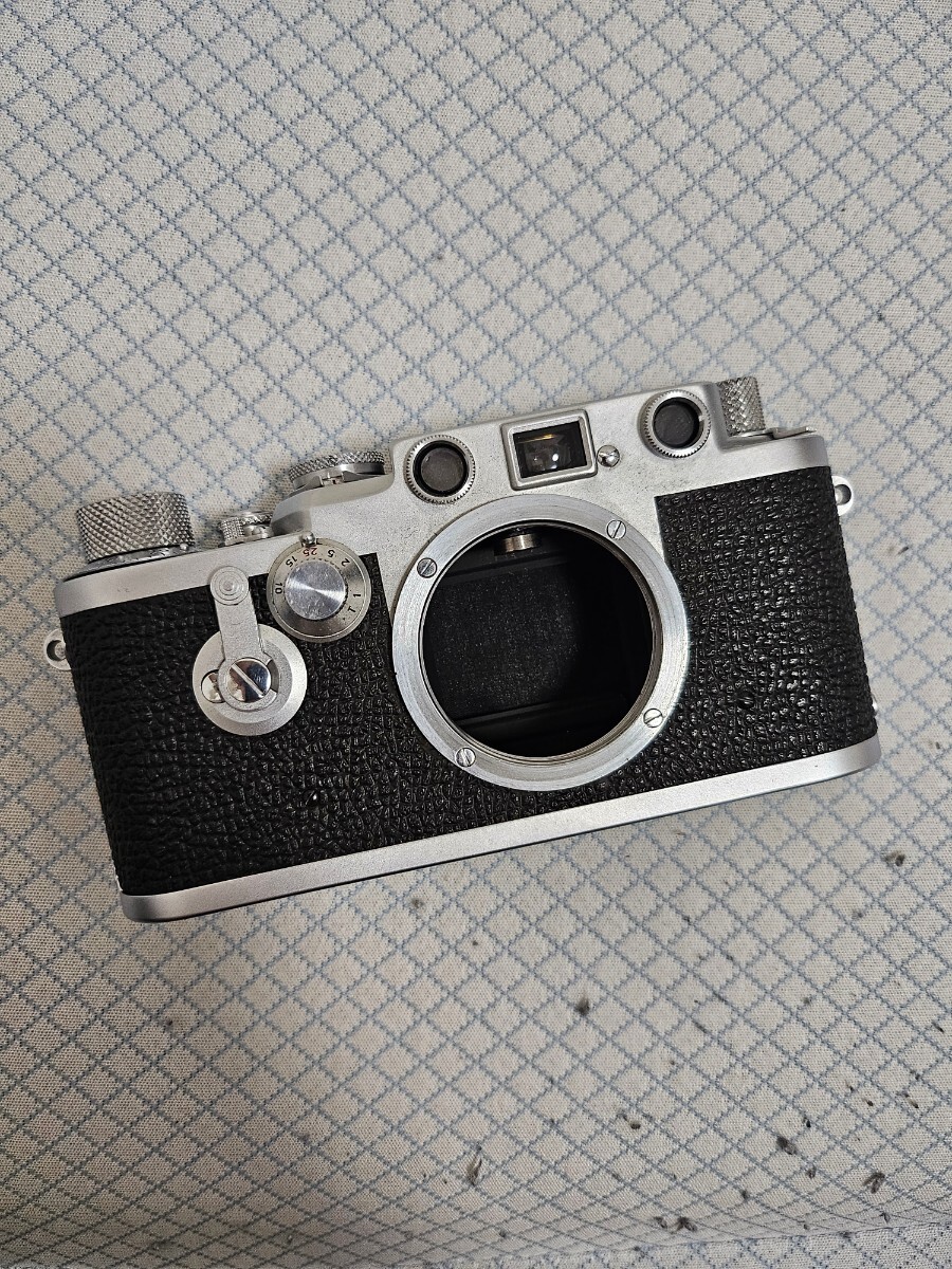 ジャンク品 ライカ Leica IIIf レッドシンクロ セルフ付き バルナックライカ_画像1