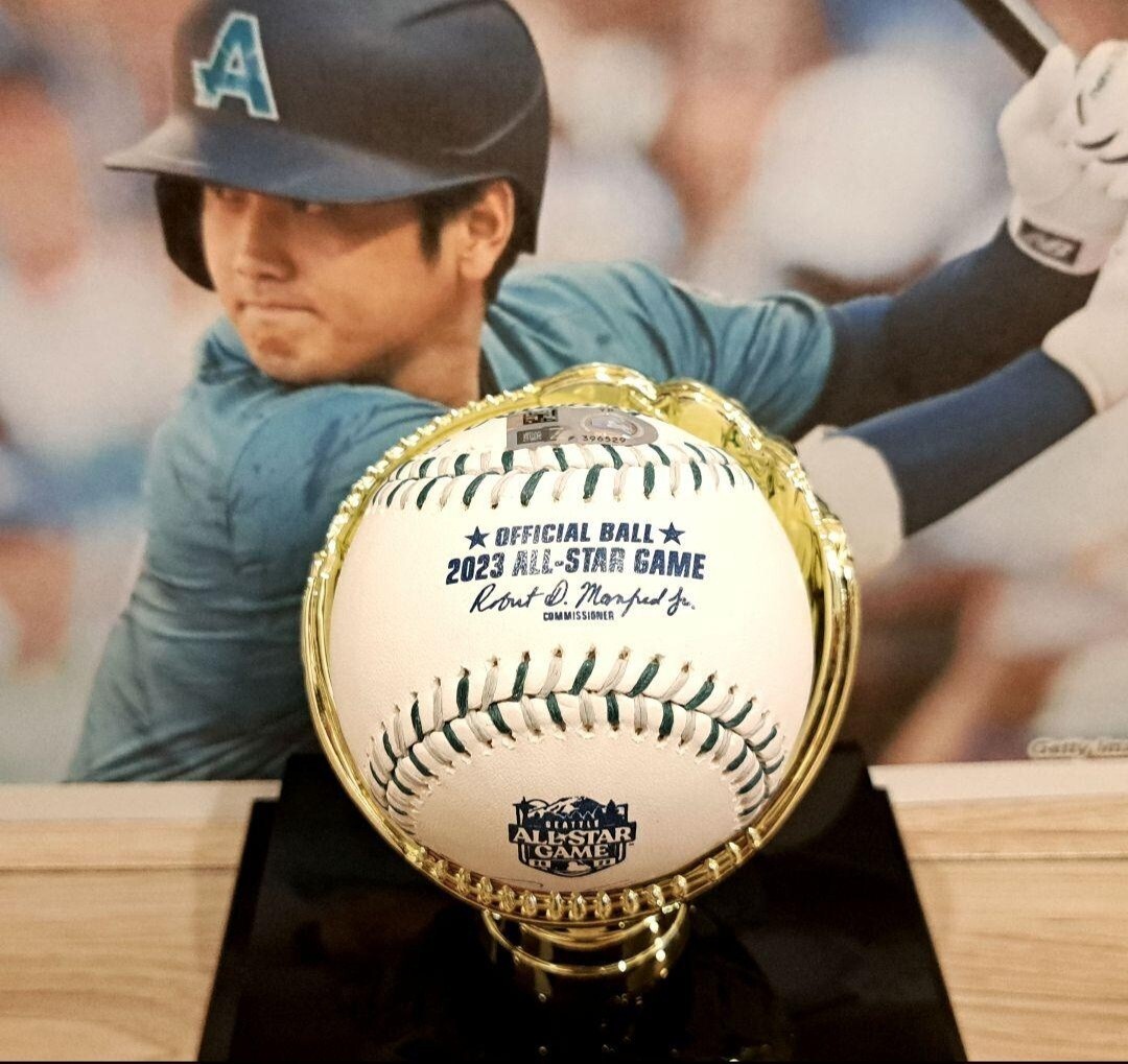 [ super-rare ] large . sho flat player 2023 MLB All-Star Game. place memory autograph autograph ball 