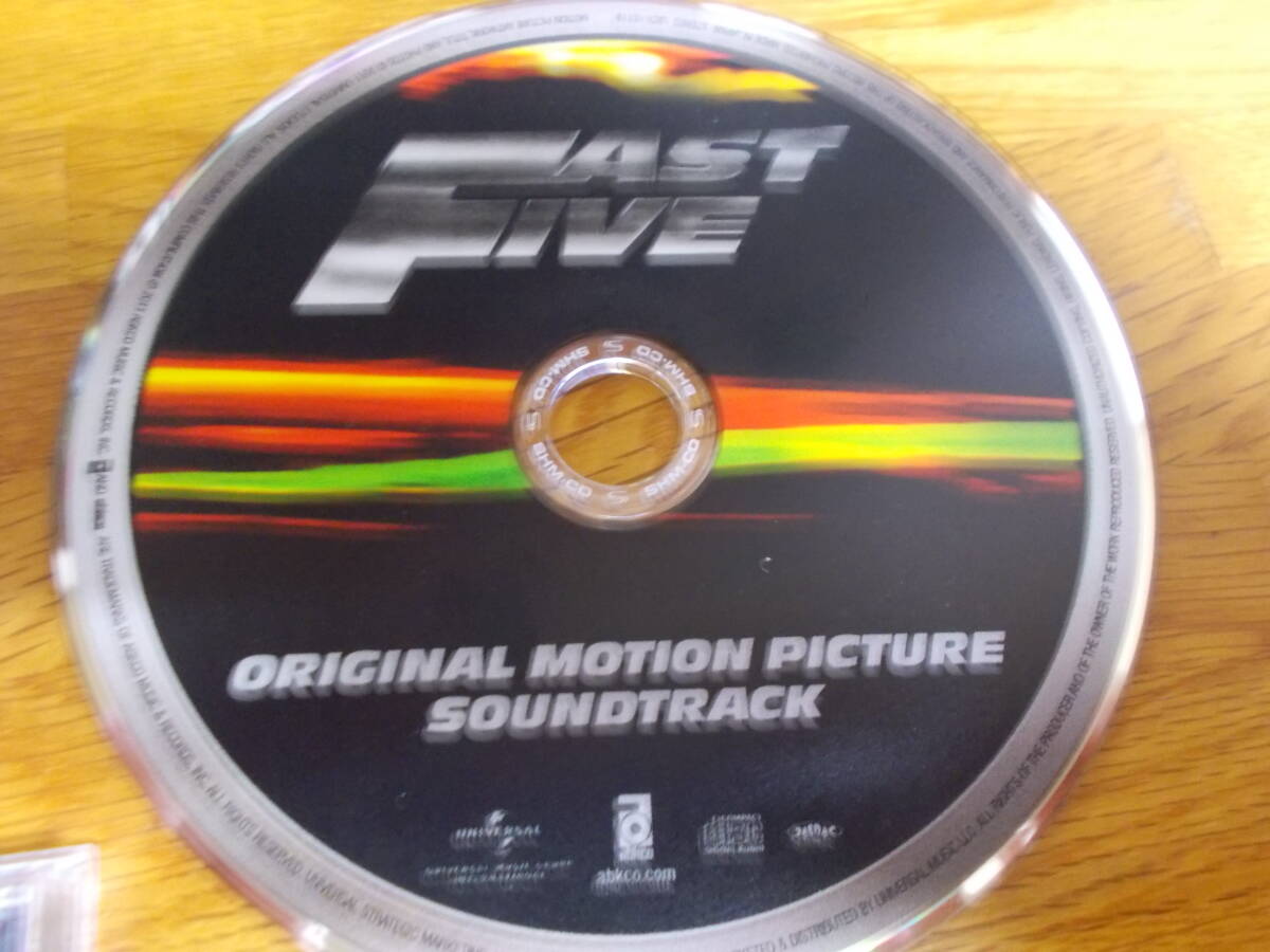 ワイルド・スピード MEGA MAX fast five サウンドトラック SHM-CD_画像2