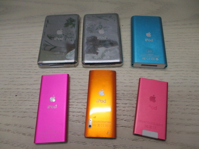 Apple アップル iPod 6点まとめセット デジタルオーディオプレーヤー ジャンク_画像5