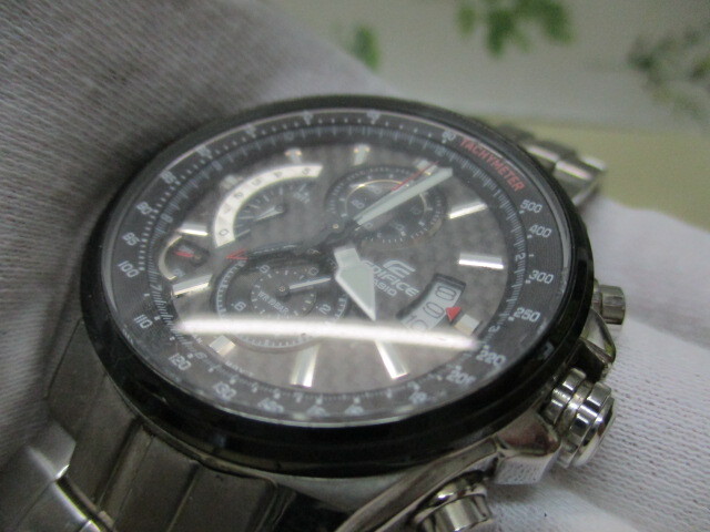 ●CASIO カシオ EDIFICE エディフィス EFR-501SPJ 腕時計 ジャンク_画像2