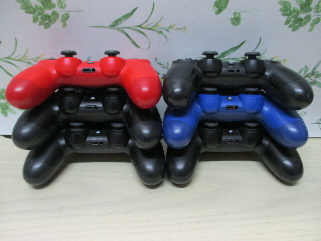 SONY PS4 ゲームコントローラー 6個まとめセット ソニー プレイステーション4 ジャンク_画像2