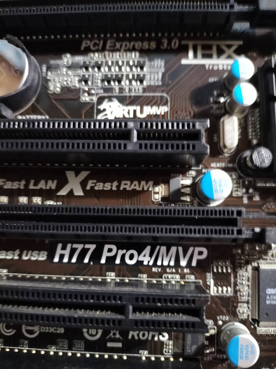 ★ASRock H77 Pro4 MVP LGA1155 H77 ATX●マザーボードの画像3