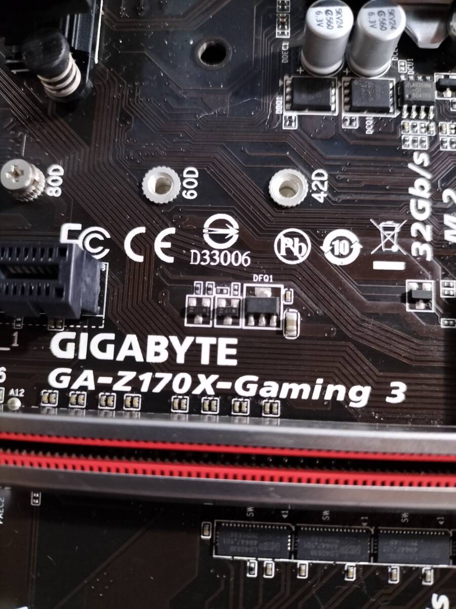 ★GIGABYTE GA-Z170X-GAMING 3 LGA1151 Z170 ATX●マザーボードの画像3