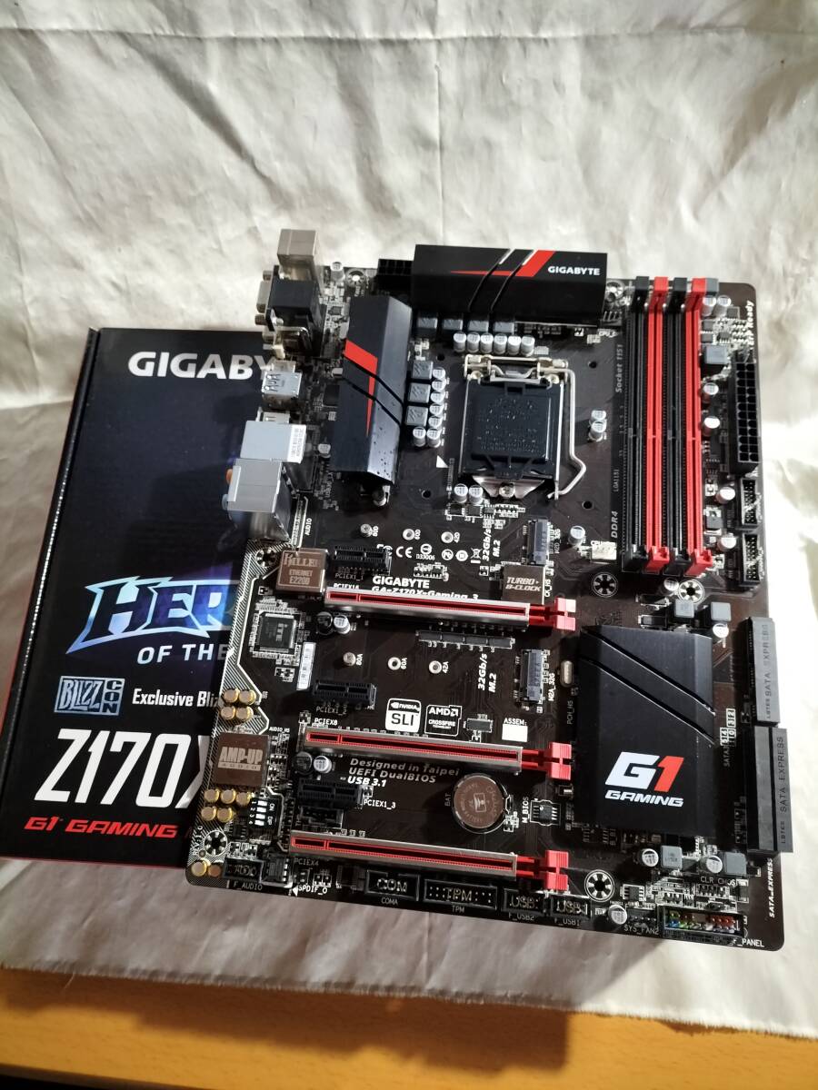 ★GIGABYTE GA-Z170X-GAMING 3 LGA1151 Z170 ATX●マザーボードの画像2